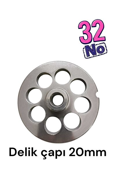 DOĞAN ÇİFTEL 32 No Kıyma Makinesi Aynası 20 Mm Çapında Kuşbaşı Et Doğrama Süz...