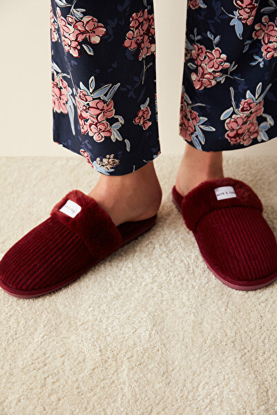 Penti Cozy Bordo Terlik