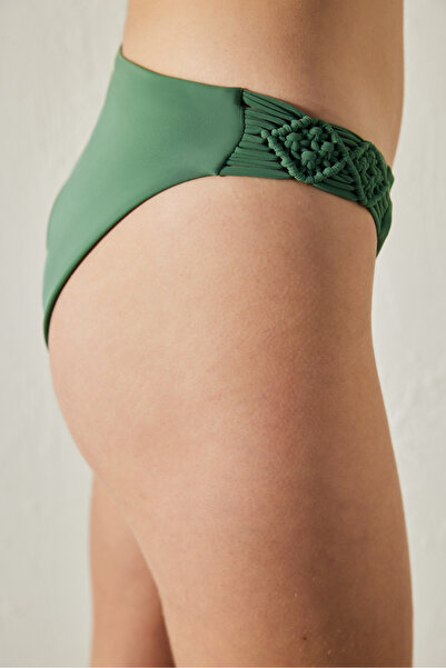 Penti Λεπτομερές πράσινο μπικίνι Laguna Macrame