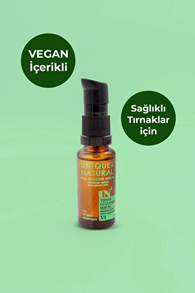 UN Unique & Natural Tırnak Güçlendirici Serum 20ml