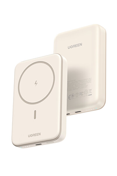 Ugreen 10.000 mAh 20W Magsafe Wireless Kablosuz Hızlı Powerbank, 25208