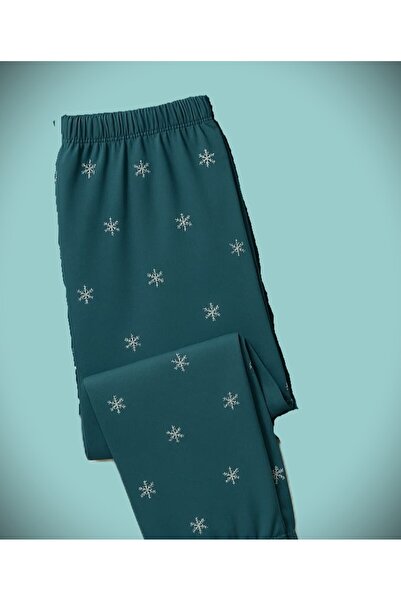 lull sleepwear Women's Long Sleeve Soft Button down Pajama Set