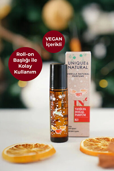 unique and natural Vanilya Doğal Parfüm 10 ml
