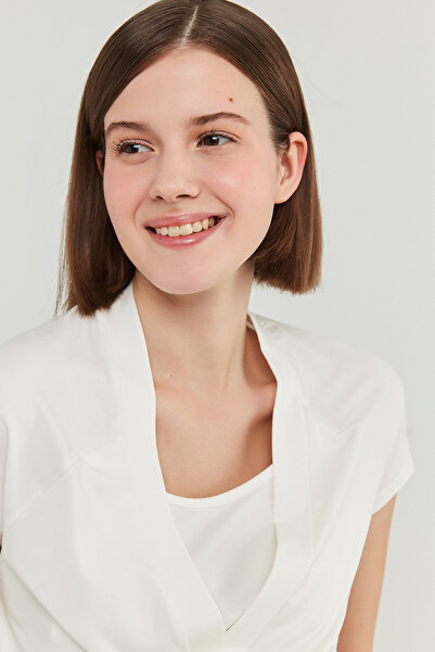 Penti White Short Sleeve Maternity T-Shirt