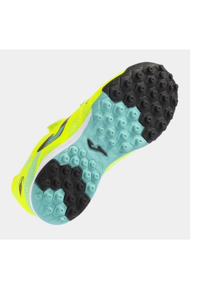Joma Pojw2411Tfv Jr - Children's Lemon Fluor Turf Hali Field Shoes 2411 Model