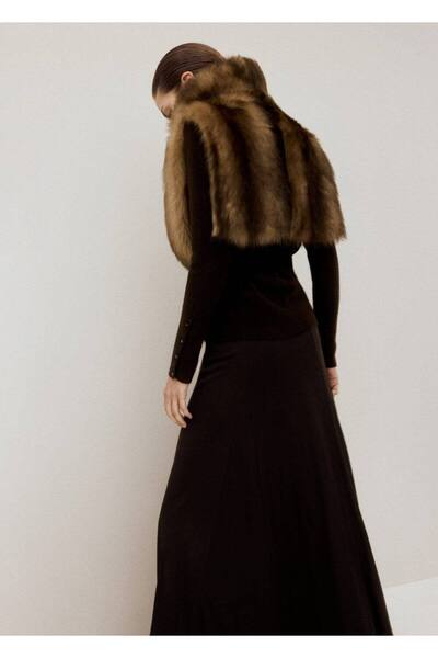 MANGO Woman Godeli midi etek