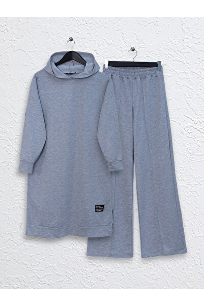 Modamorfo Hooded, slit grassy set - gray