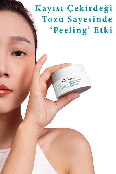 New Essentials Manicure Peeling Cream Canlandırıcı & Yumuşatıcı Manikür El Bakım Peelingi 250 ml