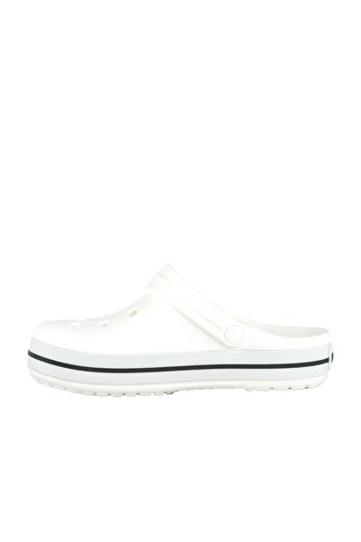 Crocs Crocband Unisex Λευκές Παντόφλες 11016-100
