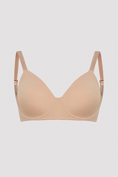 Penti Nude Colored Plus Size Marvel Enhancing Underwire Gadded σουτιέν