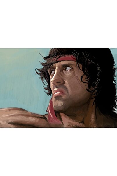 OEM Posterul Rambo Sylvester Stallone, 61x90cm, Zumzeria