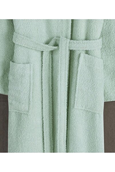 EVRİZON Βαμβακερό με κουκούλα Unisex μπουρνούζι