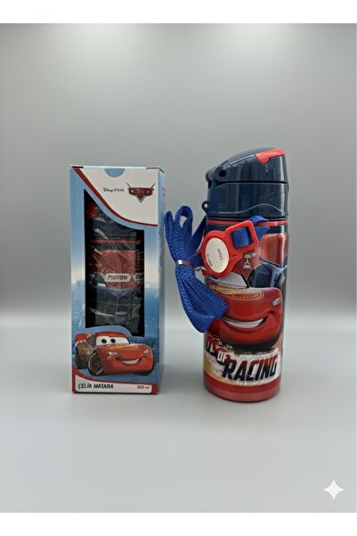 TUMBA'S Şimşek McQueen Cars Çelik Matara Salto 500 ml Legend Suluk