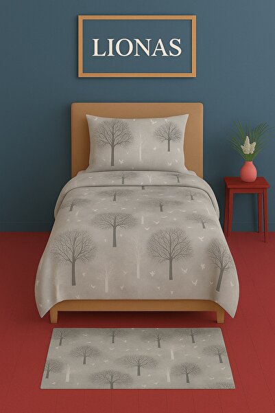 StellaFlavo Single Patterned Duvet Cover + 1 Pillowcase with Cover