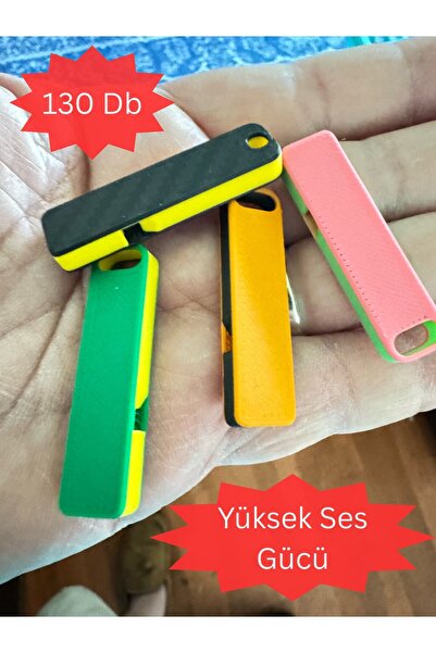 Mady Aksesuar Düdük 5 Adet, Acil Yardım Düdüğü, Deprem Düdüğü, Yüksek Desibel Düdük, Anahtarlık, Sporcu