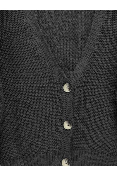Modamorfo Knitted Pattern Buttoned Cardigan