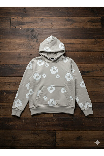 YusGos Unisex Girls/Boys Cotton Hooded Denim Tears Printed High Quality Sweatshirt (3-15 Years)