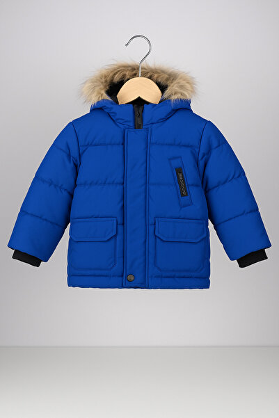 YusGos Hooded Baby Kids Snow Winter Astronaut Coat and Suspender Salopet Padding Pants Coat (1-5 Years)