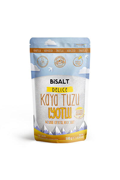 Bisalt Delice Kaya Tuzu İnce İyotlu 500g
