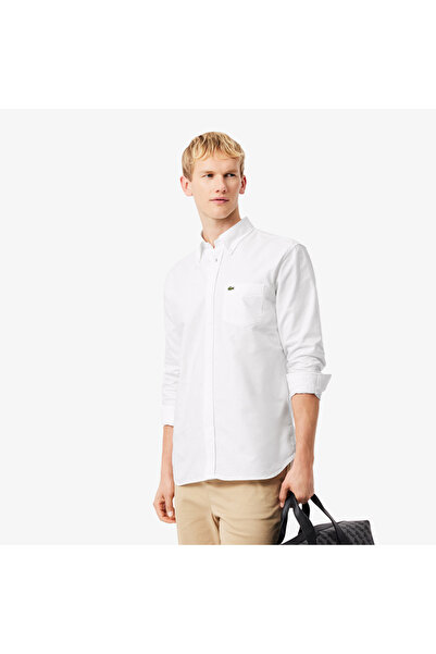 Lacoste قميص أكسفورد بقصّة عادية - CH1911-00-001