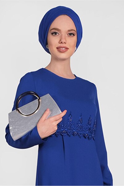 Alvina Slit Detailed Grouped Clothing Dress 4461