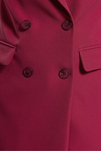 Alvina Double-Breasted Collar Pants Suit 30509