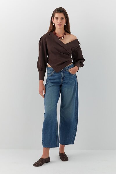 MARKALİSTE Παντελόνι τζιν Super Baggy Fit Μπλε