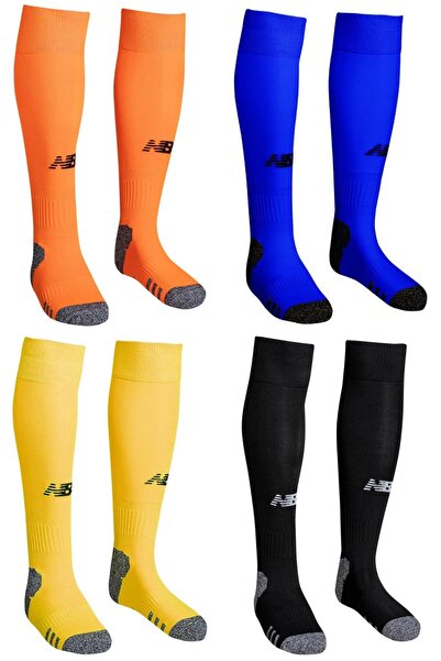 New Balance Nb Konc Κάλτσες ποδοσφαίρου - Σετ 4 τεμαχίων - Πορτοκαλί-Μπλε-Κίτρινο-Μαύρο