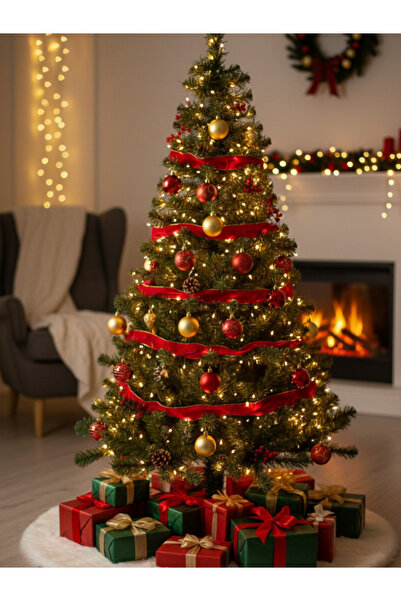 Perodia Luxury Series 150 Cm 230 Dal Plastik Ayaklı Yılbaşı Çam Ağacı