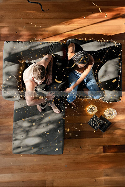 Minderim PİXEL Modüler Köşe Takımı | Yataklı L Koltuk | Fitilli Kadife | 50 D...