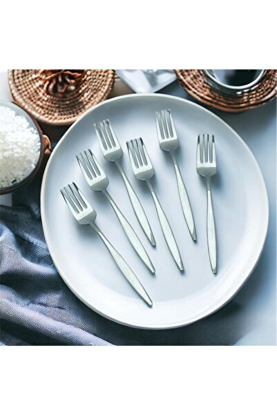 felix express 6-Piece Stainless Steel Fruit and Breakfast Fork Set - Fortune Dowry