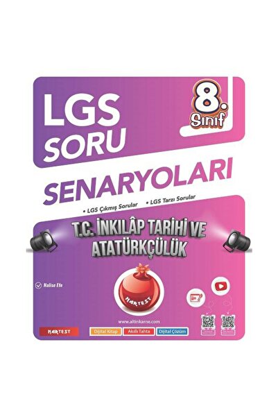 Nartest Yayınları 8. Sınıf Lgs Soru Senaryoları T.c. İnkılap Tarihi Ve Atatür...