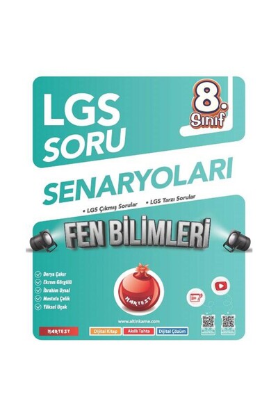 Nartest Yayınları 8. Sınıf Lgs Soru Senaryoları Fen Bilimleri