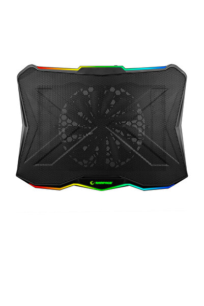 Rampage Ad-Rc8 Showy 180mm Fan15-17.3 Rgb Notebook Soğutucu Stand Laptop Soğu...