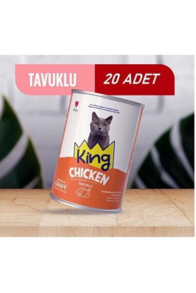 King Tavuk Etli Yetişkin kedi maması400 gr
