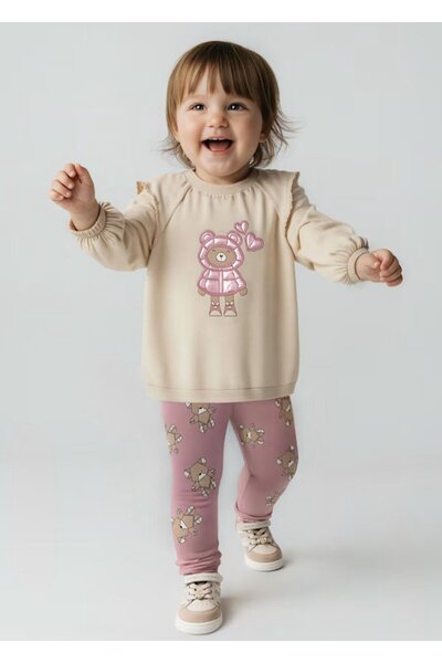 MAYORAL Set-Leggings-Pullover