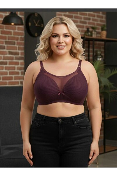 wear treasure C Cup Wireless Sponge Side Support Wire Support Bra