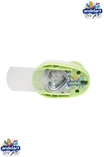 andelart Eva Kalp Desenli Büyük Boy Şekilli Delgeç 1,5 inç 3.5 cm
