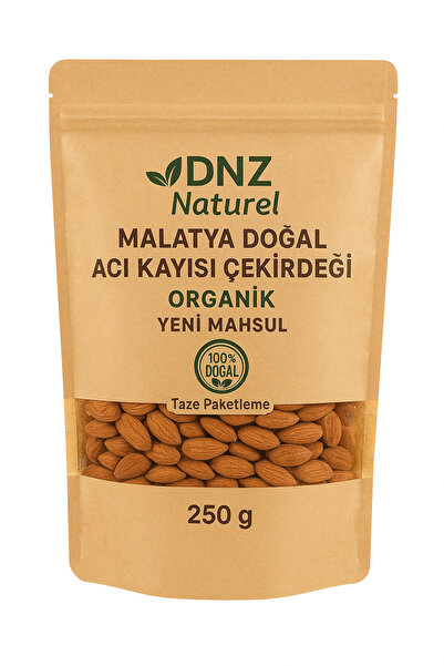DNZ naturel Malatya Doğal Acı Kayısı Çekirdeği 250 Gr. – Organik – Yeni Mahsul