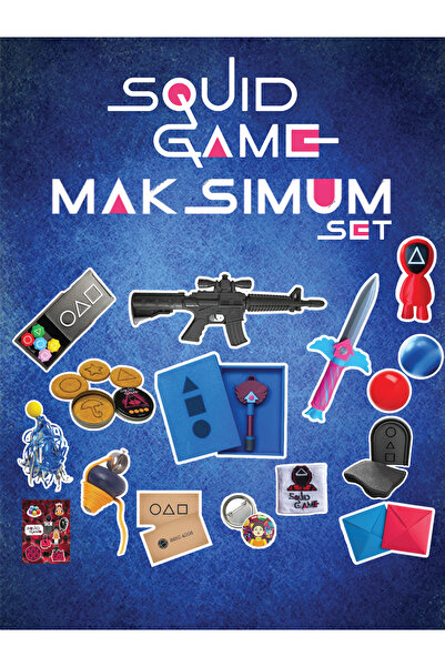 GiginGo Squid Game Maksimum Set - Squid Game 1-2-3 Tüm Oyunlar