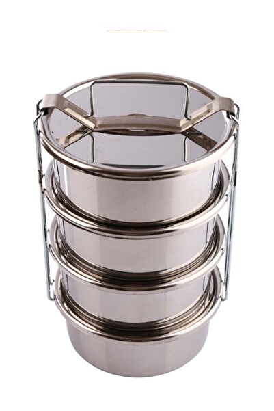 Doğuş Sefer Tası 1 No 4 Lü Paslanmaz Çelik Tek Kişilik