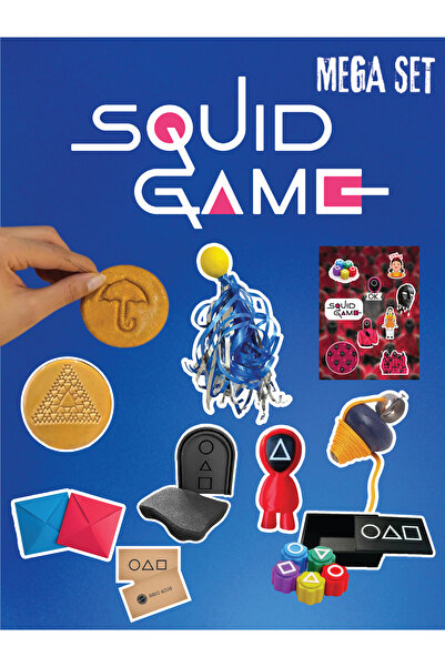 GiginGo Squid Game MEGA Set - Squid Game Tüm Oyunlar - Squid Game Oyun Seti