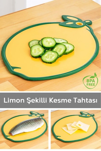 Doğuş Mutfak لوح ليمون مقطوع مضاد للانزلاق