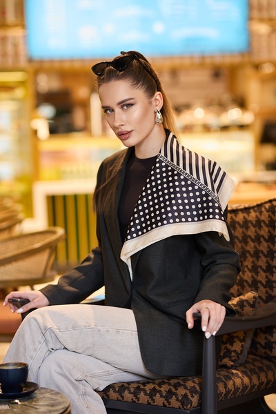 D scarf City Shine Women's Scarf Bandana V2