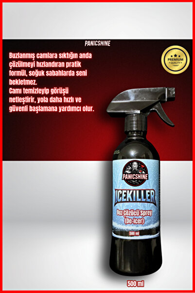 ICEKILLER Buz Çözücü Sprey De-Icer 500 ml