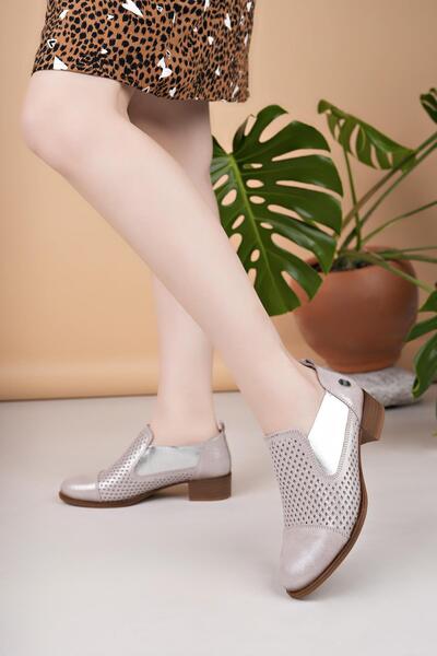 Mammamia D25YA 7150 Жіночі черевики з натуральної шкіри з візуальним ефектом