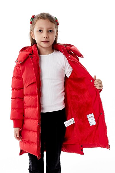 Benittokids Girl's Hooded Winter Puffer Coat 51356