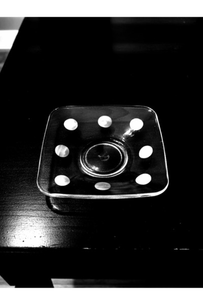 DECOSTYLE Paşabahçe 54261 Kare ÇAY TABAĞI Puan DEKORLU 6 ADET