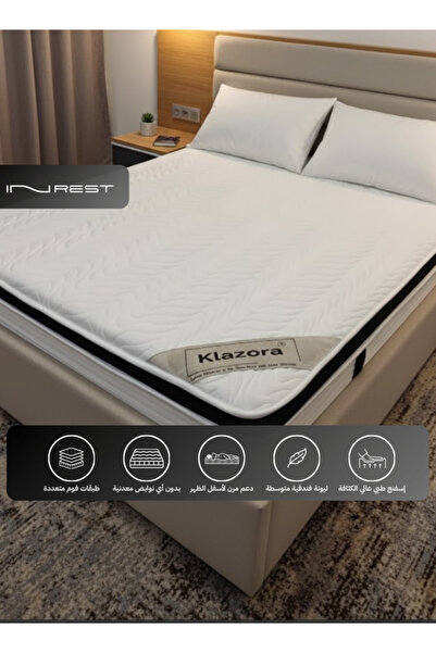 INREST مرتبة فندقية طبية مقاس 160*200 سم فائقة النعومة - 40