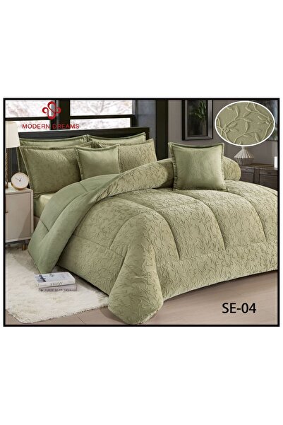 Moon Winter shawl set, single and a half size, 5 pieces, fur